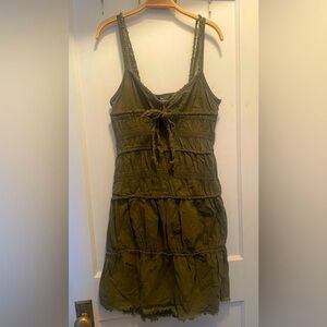 NWOT Free People Boho Dress adjustable straps zip up Womens 6